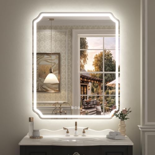 30x36 Inch LED Lighted Bathroom Vanity Mirror by CHARMOR
