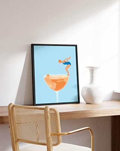 HAUS AND HUES Preppy Pictures Bar Art - Image 5