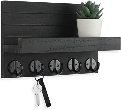 Lwenki Key Holder for Wall, Decorative Key and Mail Holder by Lwenki