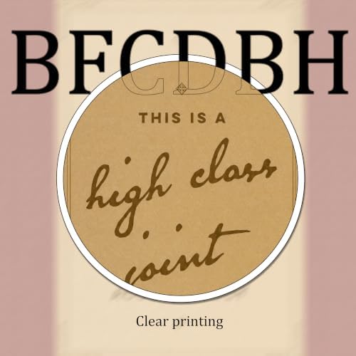 Gold Framed Quote Art, “THIS IS A high class joint ACT ACCORDINGLY” 10x8in - Image 3