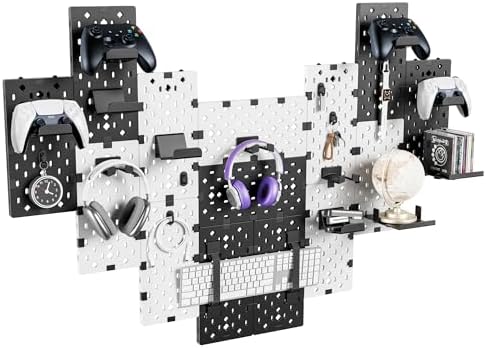 PEGZONE Controller and Headphone Holder Wall Mount by Pegzone