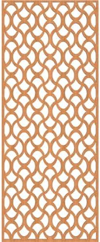 13 3/8"W x 34 3/8"H x 1/4"T Resort Decorative Fretwork Wood Wall Panels - Image 2