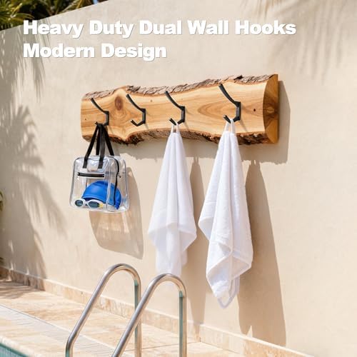 Heavy Duty Wall Hooks, 5 Inch Large Wall Mount Hooks - Image 5