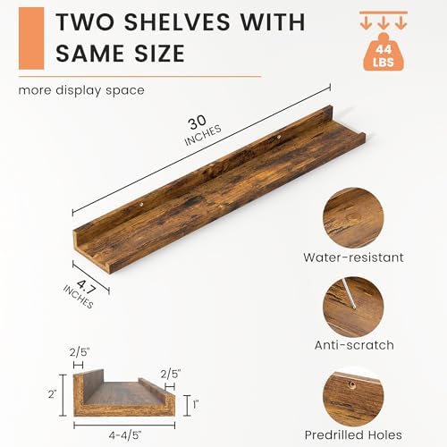 Picture Ledge Shelf, Floating Shelves - Image 3