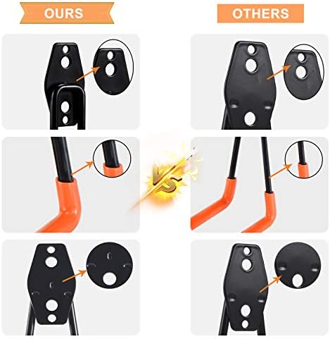 Aoben Heavy Duty Steel Garage Storage Hooks - Image 4