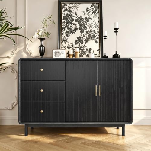 Luxury Black Wallpaper Peel and Stick Black Vinyl Wrap 15.8x317 - Image 7