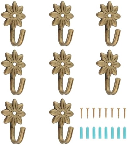 MOROBOR Flower Decorative Wall Hooks by MOROBOR