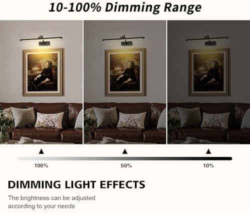DESOOP Dimmable Black Picture Lights - Image 2
