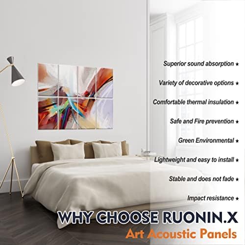 Decorative Acoustic wall Art panels, Sound Absorbing foam panels. - Image 6