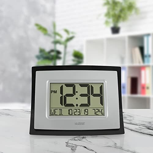 La Crosse Technology Wall/Table Clock, 6.85-inch H x 8.66-inch W x 0.95-inch D - Image 6