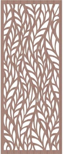 Ortonville Decorative Pierced Fretwork Wood Wall Panels, 33 3/8"W x 84 3/8"H x - Image 2