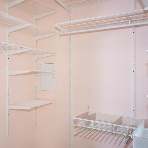 MorningRo 20 Pack 47.5" Dual Track Shelving Rail, Dual Slot Upright - Image 2