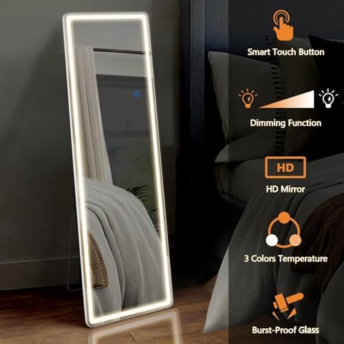 Sweetcrispy LED Full Length Floor Mirror - Image 3