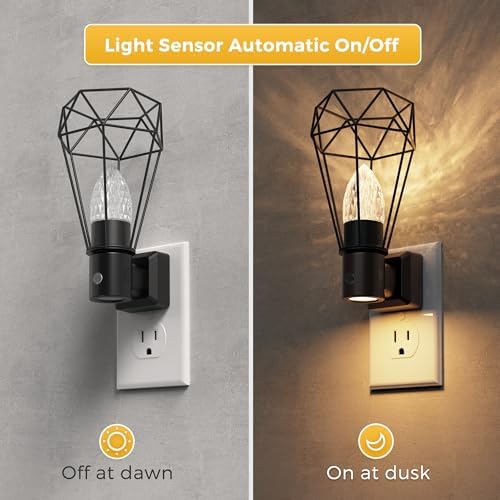 L LOHAS LED Night Light, Night Lights Plug into Wall, 3000K Warm White - Image 2