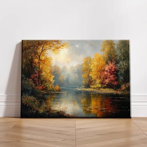 Serene Landscape Canvas Wall Art - Image 2