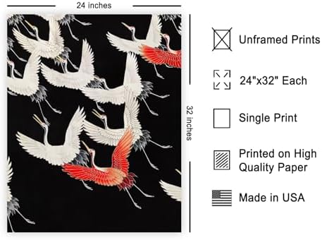 Poster Master Flying Cranes Poster - Image 2