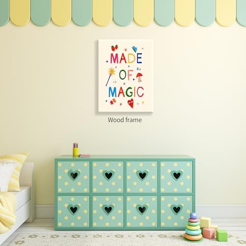 Whimsical Colorful Toddler Wall Art Trendy Cute Minimalist Kids Poster 12X16 - Image 6