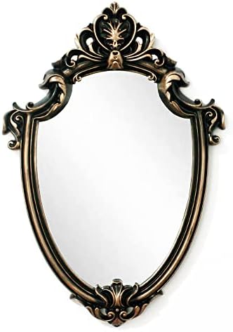 Eaoundm 16.5 x 11.5inch Mirror Shield Shape Plastic Frame by Eaoundm