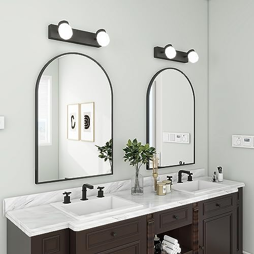 BEAUTYPEAK 26"x38" Arch Bathroom Wall Mirror - Image 3