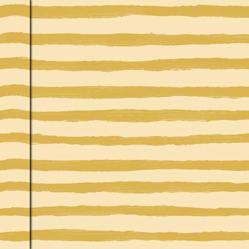 Yellow Stripe Irregular Wallpaper Peel and Stick Wallpaper Wall Paper Self by itechpanda
