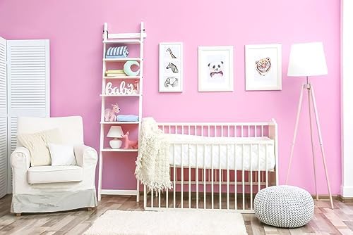 15.7"x394" Pink Peel and Stick Wallpaper - Image 5