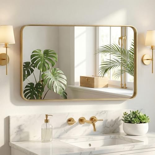 NEWBULIG Bathroom Wall Mirror, Vanity Mirror, 24x40 Inch by NEWBULIG