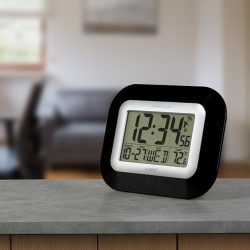 La Crosse Technology Atomic Wall/Table Clock, 7.2-inch H x 8.95-inch W x - Image 6