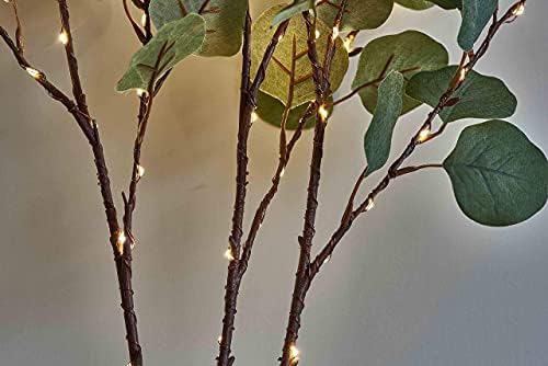 LITBLOOM Lighted Eucalyptus Branches 24IN 36 LED - Image 4