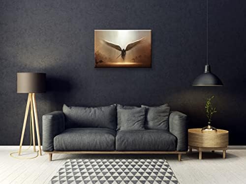 Fantasy Angel Stretched Canvas Wall Art - Image 2
