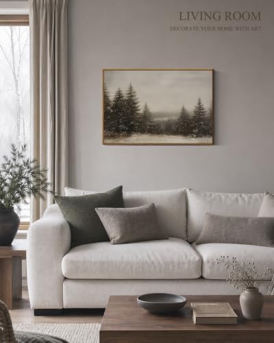 InSimSea Framed Canvas Wall Art winter scene - Image 2