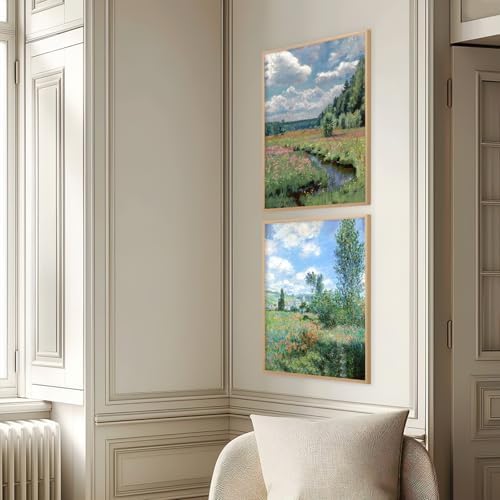 Landscape Wall Art Set of 2 Modern Farmhouse Poster 16x24 Inch Unframed - Image 5