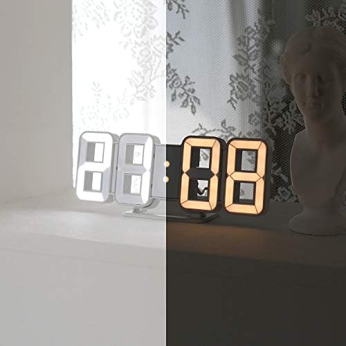 mooas 3D Pure mini Dual LED Clock by mooas