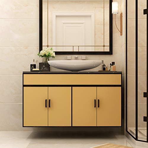 LACHEERY Matte Yellow Peel and Stick Modern Wallpaper - Image 6