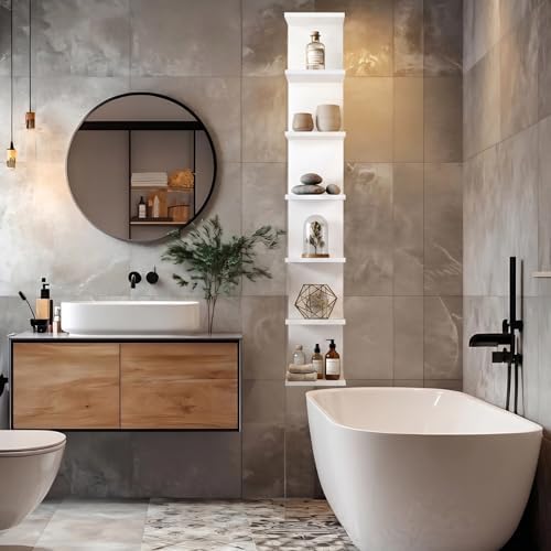 Homaterial 7 Tier Floating Shelf - Image 4