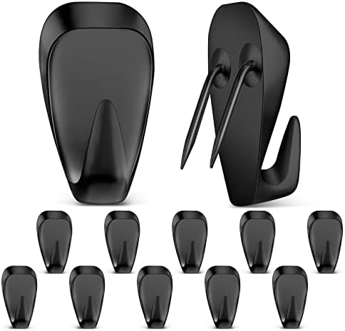 LEIFIDE 10 Pieces Cubicle Hooks Clips, 40 Lbs Picture Hangers by LEIFIDE