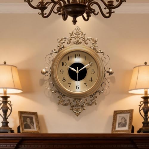 19"X21" Vintage Large Wall Clocks by ElevateYourWalls