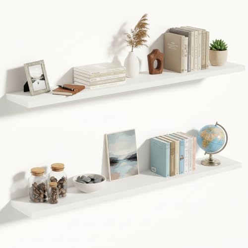 Vivelove 10 Inch Deep Floating Shelves by VIVELOVE