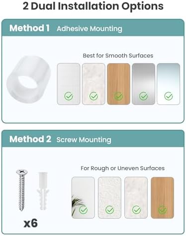 NiHome Floating Shelves 3 Pack - Image 5