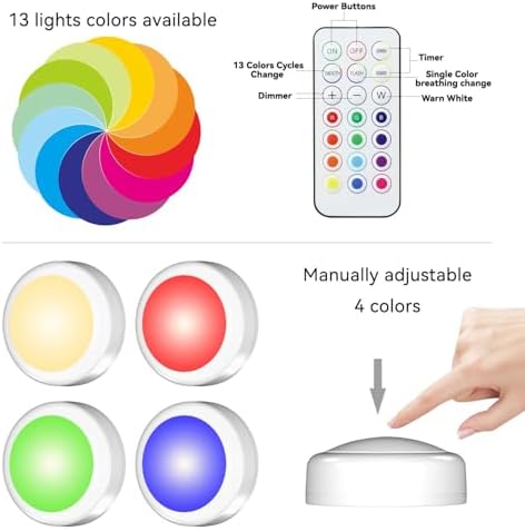 SEMSMOKS Battery Operated LED Push Lights - Image 5