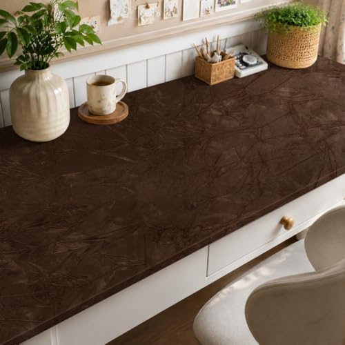 VaryStyle Brown Velvet Fabric Self Adhesive Soft Felt Drawer Liner Roll - Image 7