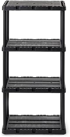Gracious Living Knect-A-Shelf 4 Shelf Light Duty Storage Rack by GraciousLiving