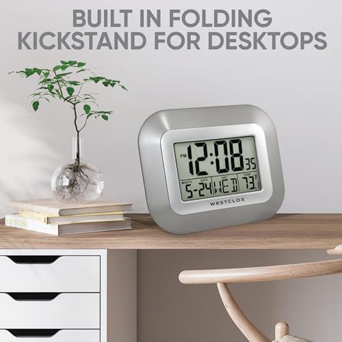 Westclox Large Digital Wall Clock - Image 5
