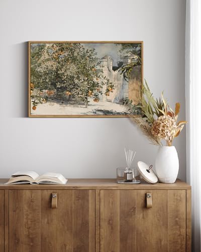VIYYIEA Plant Large Framed Wall Art, 16X24 Inch Canvas Print Art, Farmhouse - Image 2