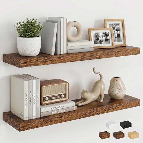 Dreamland Floating Shelves for Wall, 27.5 Inch Long Shelves, Wall Decor for by Dreamland
