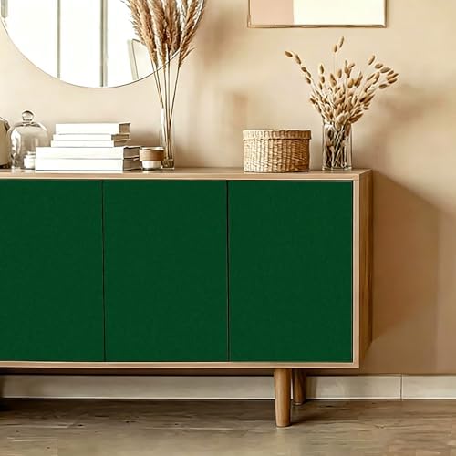 Luxury Green Fabric Wallpaper Vintage Velvet Drawer Liner Self Adhesive Felt - Image 6