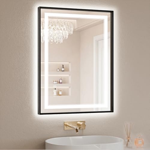 22"x30" LED Bathroom Mirror by MYSUNORIA
