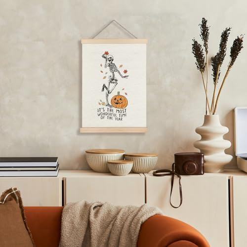Supwhd Funny Halloween Skeleton Pumpkin Wall Art - Image 2