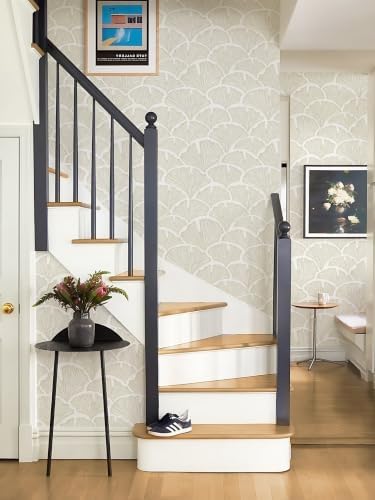 Dimoon Peel and Stick Wallpaper Boho Beige Contact Paper Neutral Cottage - Image 3