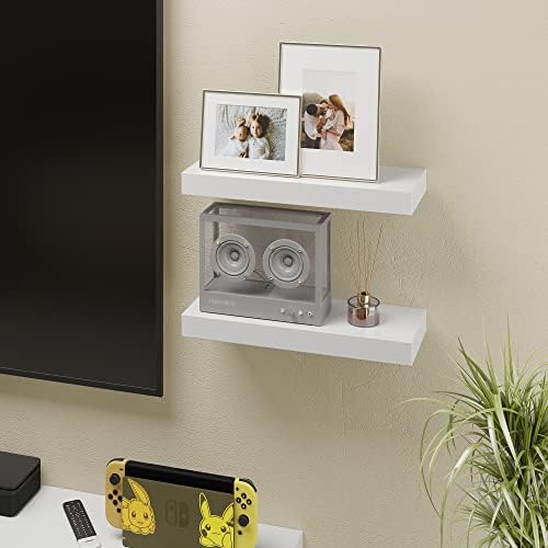 BAMEOS Floating Shelves, Hanging Wall Shelves Decoration - Image 6