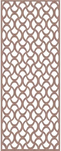Resort Decorative Pierced Fretwork Wood Wall Panels, 21 3/8"W x 54 3/8"H x 3/8"T - Image 2